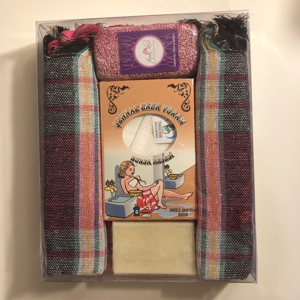 NWT Turkish Hammam Bath Set -Great Gift